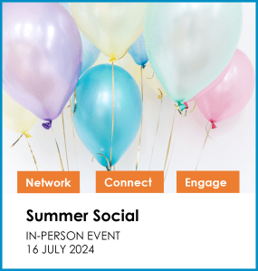 Photo of balloons for a summer social event taking place on 16th July 2024 in person.